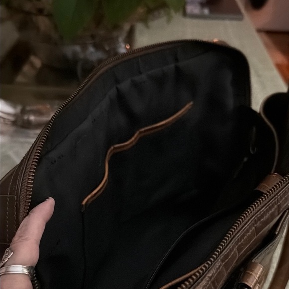 Coach Brown Leather Briefcase/Bag for Women - Picture 4 of 8